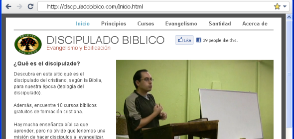 Nuevo sitio en DiscipuladoBiblico.com